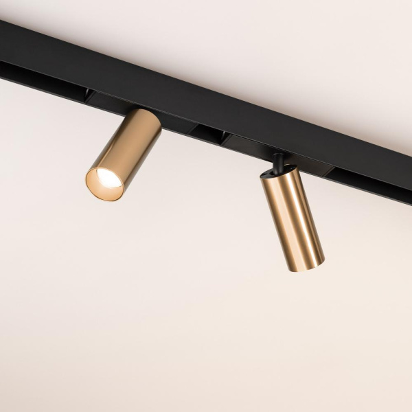 Светильник MAG-SPOT-25-R90-9W Day4000 (BK-GD, 30 deg, 24V) (Arlight, IP20 Металл, 3 года)