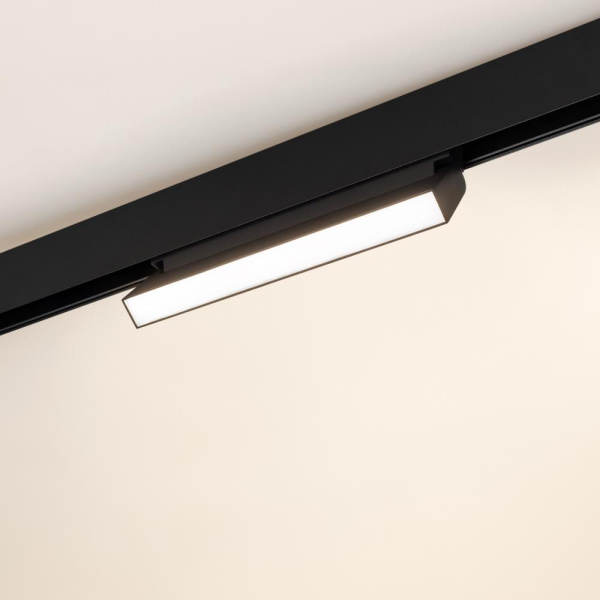 Светильник MAG-ORIENT-FLAT-FOLD-S230-12W Warm3000 (BK, 80 deg, 48V DALI) (Arlight, IP20 Металл, 5 лет)