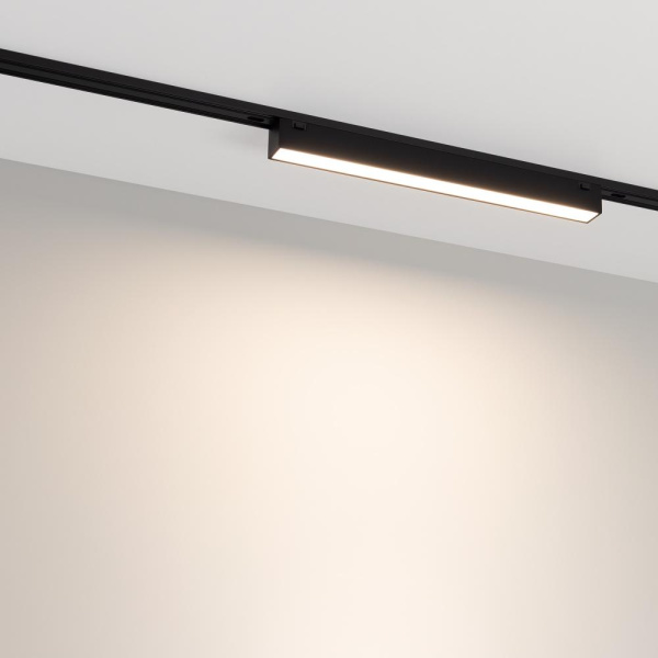 Светильник MAG-VIBE-FLAT-L293-12W Day4000 (BK, 100 deg, 48V) (Arlight, IP20 Металл, 5 лет)