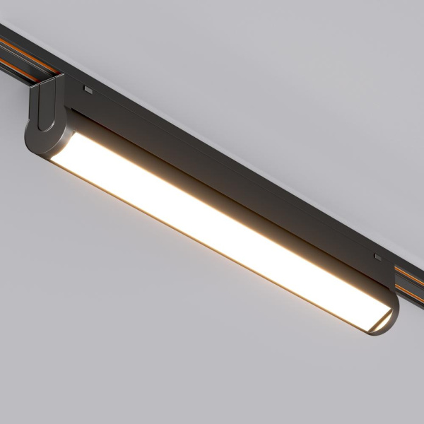 Светильник MAG-VIBE-FLAT-TURN-L305-12W Warm3000 (BK, 110 deg, 48V) (Arlight, IP20 Металл, 5 лет)