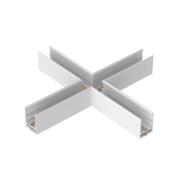 Коннектор крестовой MAG-CON-4563-X90 (BK) (Arlight, IP20 Металл, 3 года)