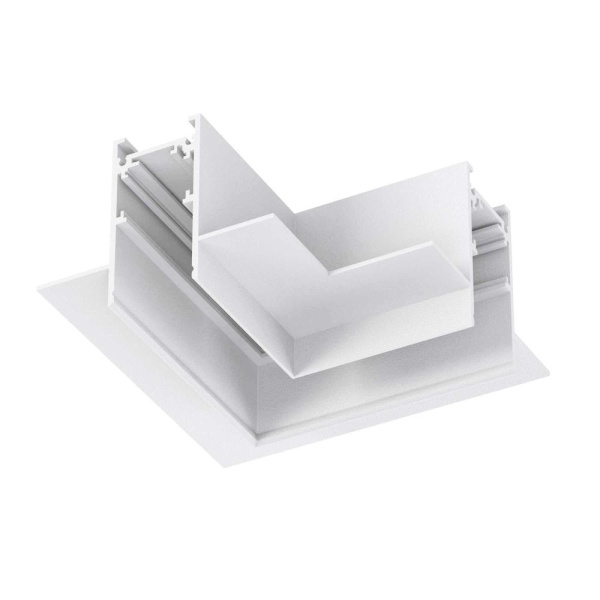 Коннектор угловой MAG-ORIENT-CON-2652-FDW-L90 (WH) (Arlight, IP20 Металл, 3 года)