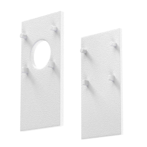 Заглушка MAG-ORIENT-CAP-POWER-2652 (WH) (Arlight, IP20 Пластик, 3 года)