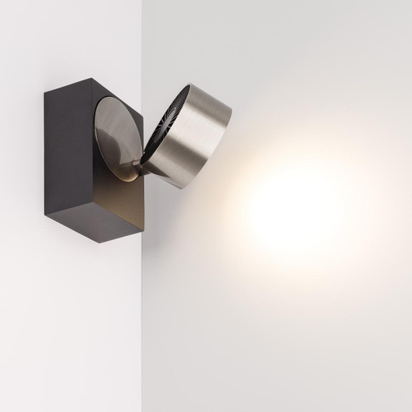 Светильник SP-PLURIO-SURFACE-S110x77-9W Day4000 (BK-NI, 36 deg, 230V) (Arlight, IP20 Металл, 3 года)