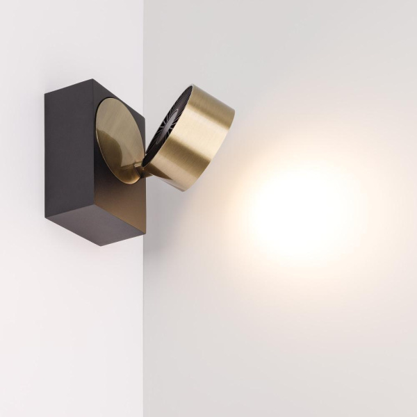 Светильник SP-PLURIO-SURFACE-S110x77-9W Warm3000 (BK-ABRS, 36 deg, 230V) (Arlight, IP20 Металл, 3 года)