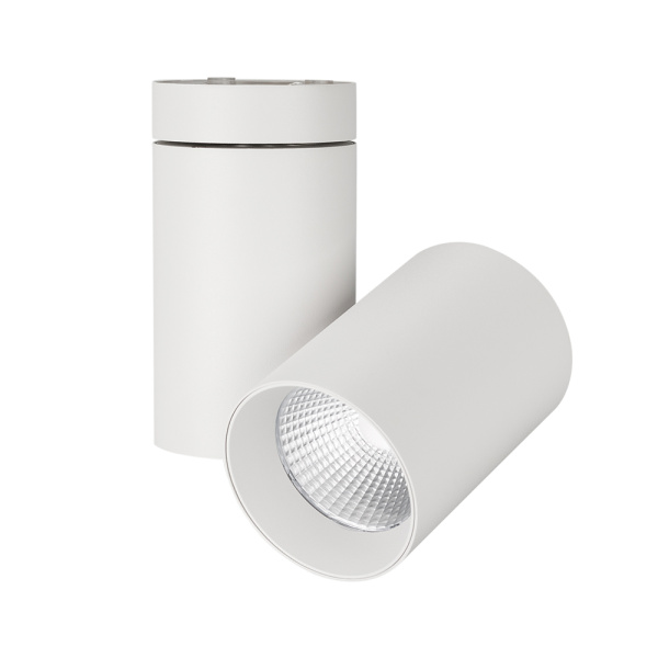 Корпус SP-POLO-SURFACE-TURN-R85 (WH, 1-3, 350mA) (Arlight, IP20 Металл, 3 года)