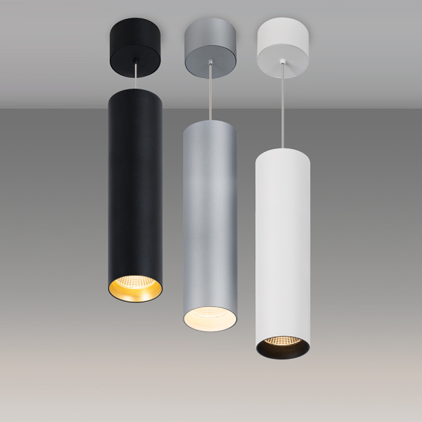 Корпус SP-POLO-HANG-LONG300-R85 (BK, 1-3, 350mA) (Arlight, IP20 Металл, 3 года)