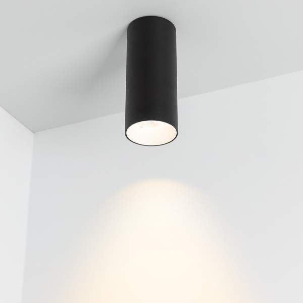 Светильник SP-POLO-SURFACE-R65-8W Day4000 (BK-WH, 40 deg) (Arlight, IP20 Металл, 3 года)