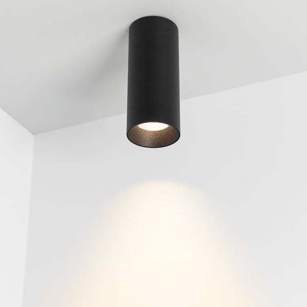 Светильник SP-POLO-SURFACE-R65-8W White5000 (BK-BK, 40 deg) (Arlight, IP20 Металл, 3 года)