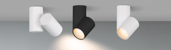 Светильник SP-POLO-SURFACE-TURN-R85-15W Warm3000 (BK-GD, 40 deg) (Arlight, IP20 Металл, 3 года)