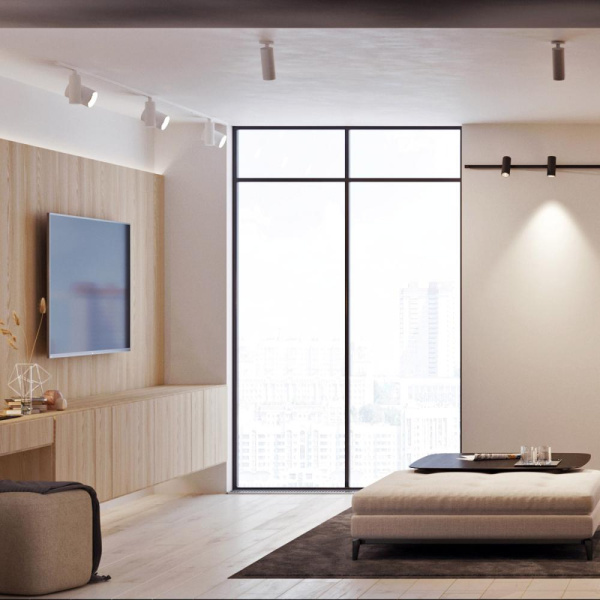 Светильник подвесной SP-POLO-R85-2-15W Day White 40deg (Silver, White Ring) (Arlight, IP20 Металл, 3 года)