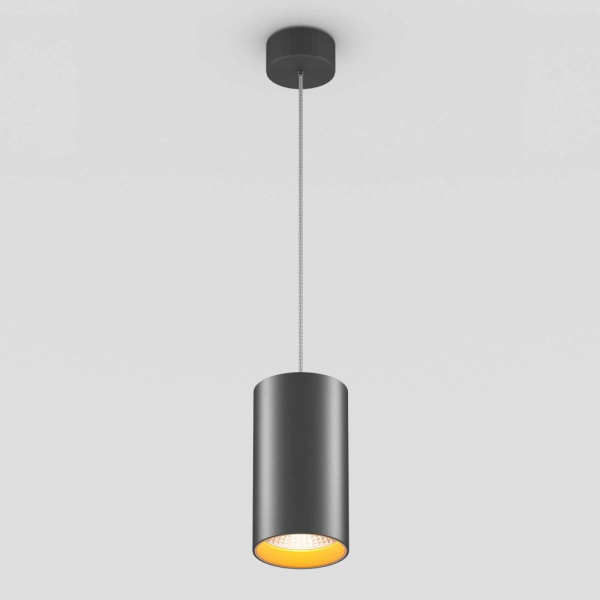 Светильник SP-POLO-HANG-R85-15W White5000 (BK-GD, 40 deg) (Arlight, IP20 Металл, 3 года)