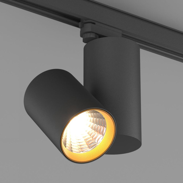 Светильник SP-POLO-TRACK-TURN-R85-15W White5000 (BK-GD, 40 deg) (Arlight, IP20 Металл, 3 года)