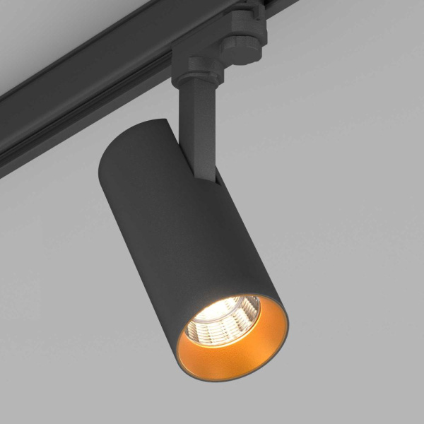 Светильник SP-POLO-TRACK-LEG-R65-8W White5000 (BK-GD, 40 deg) (Arlight, IP20 Металл, 3 года)