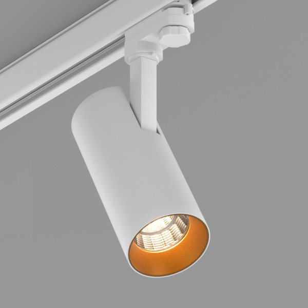 Светильник SP-POLO-TRACK-LEG-R65-8W White5000 (WH-GD, 40 deg) (Arlight, IP20 Металл, 3 года)