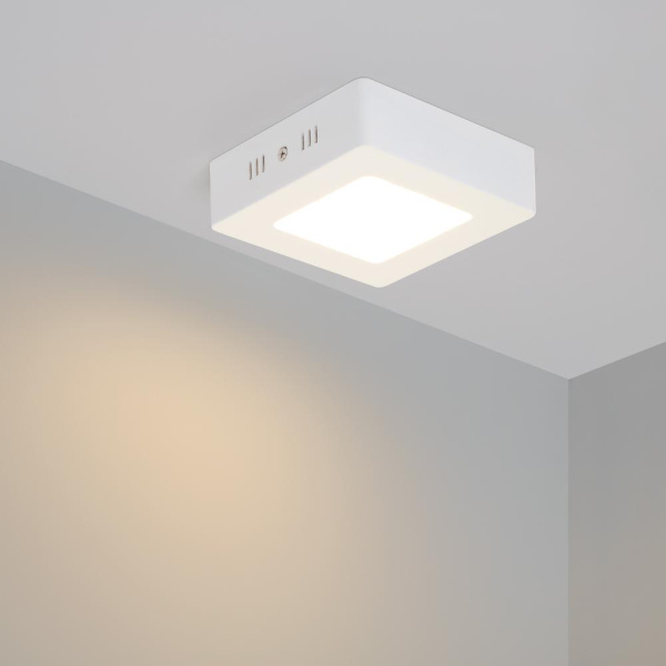 Светильник SP-S145x145-9W Day White (Arlight, IP20 Металл, 5 лет)