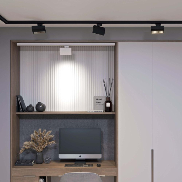 Светильник LGD-LOFT-TRACK-4TR-S170-20W White6000 (BK, 24 deg) (Arlight, IP20 Металл, 3 года)