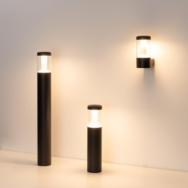 Светильник LGD-STEM-BOLL-H900-10W Warm3000 (BK, 185 deg, 230V) (Arlight, IP65 Металл, 3 года)