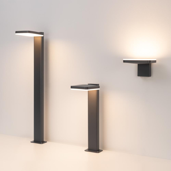 Светильник LGD-TENT-BOLL-H900-9W Warm3000 (GR, 110 deg, 230V) (Arlight, IP65 Металл, 3 года)