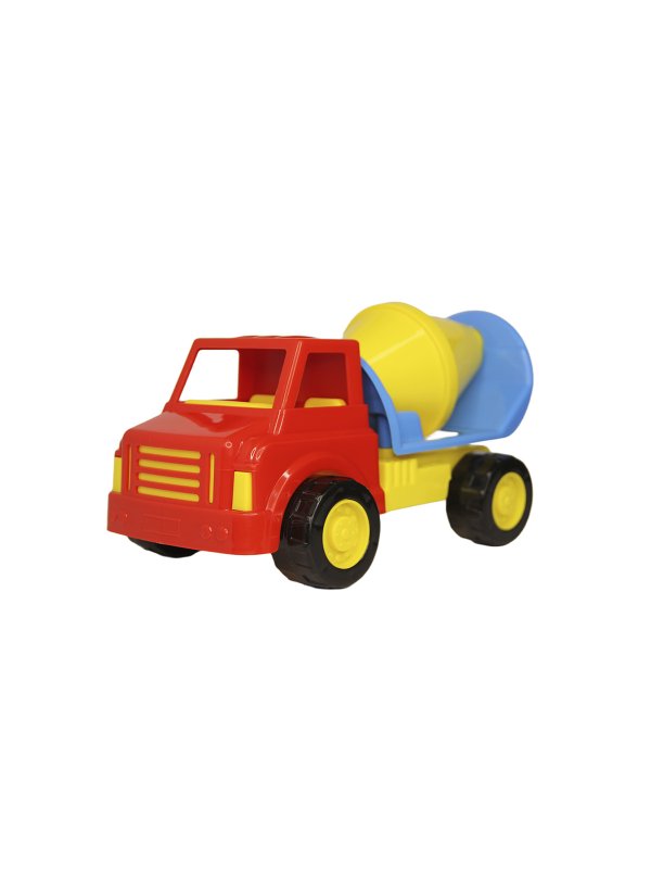 Игрушка транспортная из пластмассы. Автобетоносмеситель 1/18