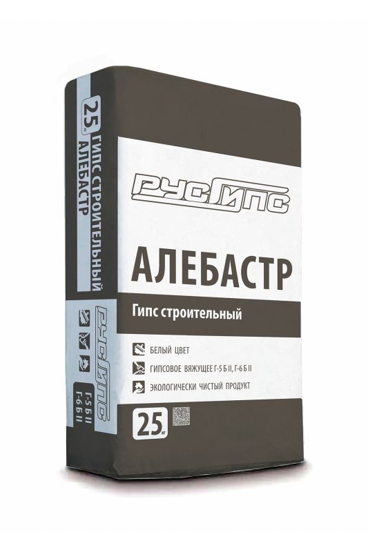 Вяжущее гипсовое Г-5II, Г-6II