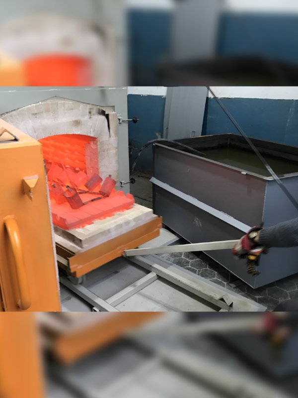 Объёмная закалка и отпуск металлических изделий