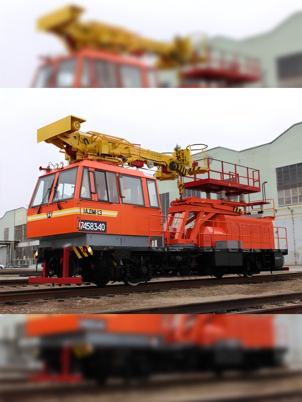 АВТОМОТРИСА ДИЗЕЛЬНАЯ МОНТАЖНАЯ 1АДМ-1.3