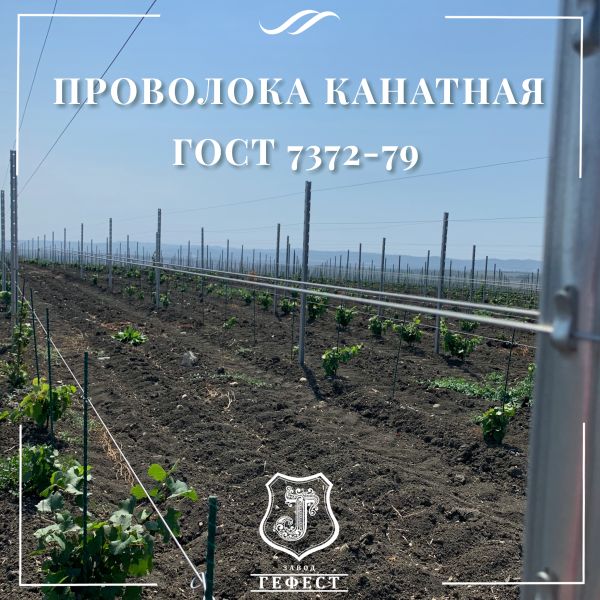 Проволока канатная оцинкованная ГОСТ – 737279