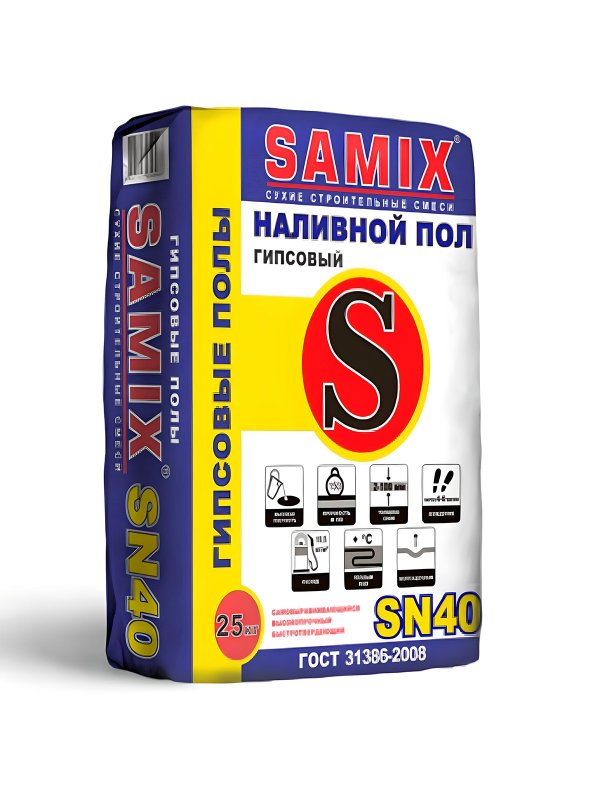 Гипсовый пол