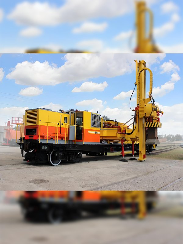 Агрегат для вибропогружения свайных фундаментов АВФ-1М