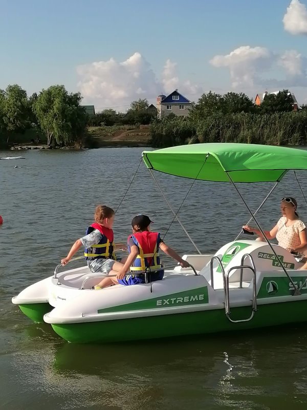 Водный велосипед Катамаран