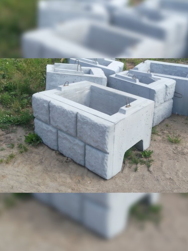 Блоки подпорных стен