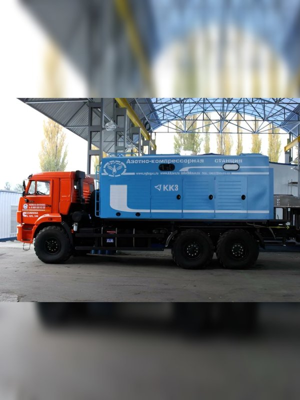 Передвижная азотная компрессорная станция ТГА-10/101