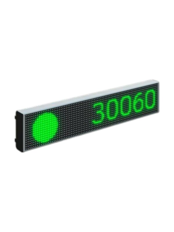 Светодиодное табло 1 строчное многоцветное (640 мм X 160 мм)