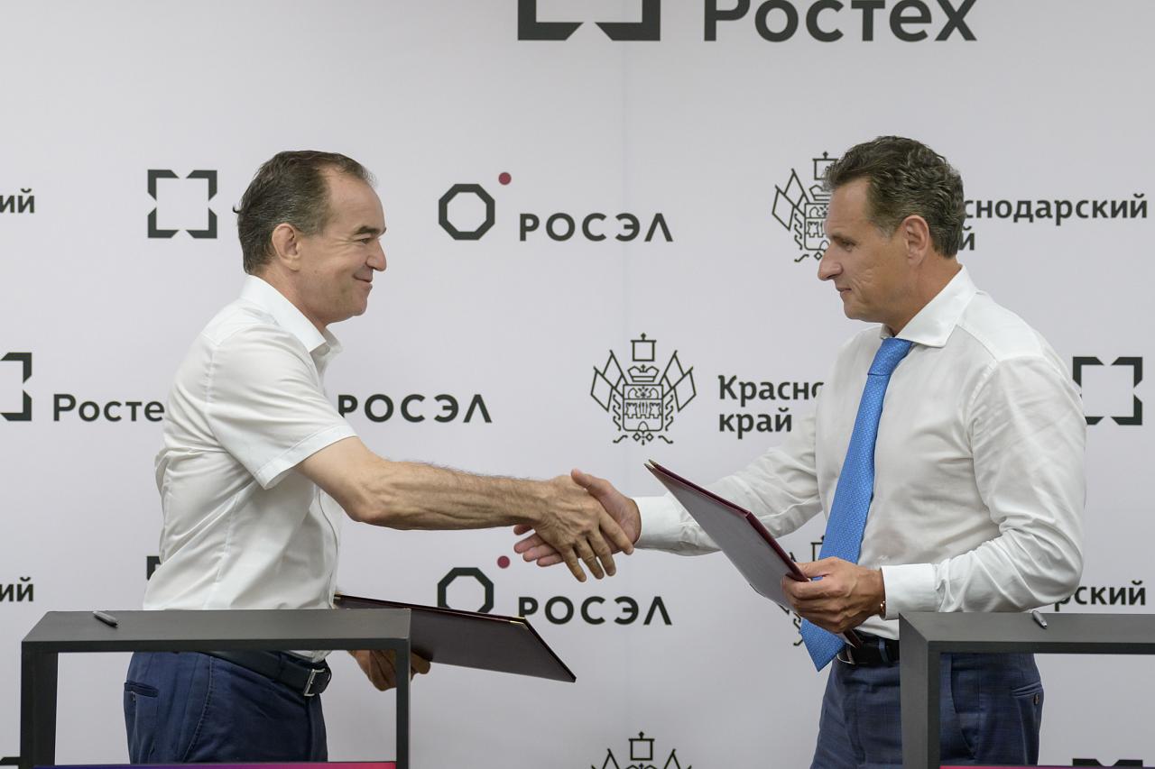 Вениамин Кондратьев посетил предприятие по производству радиоэлектронной продукции