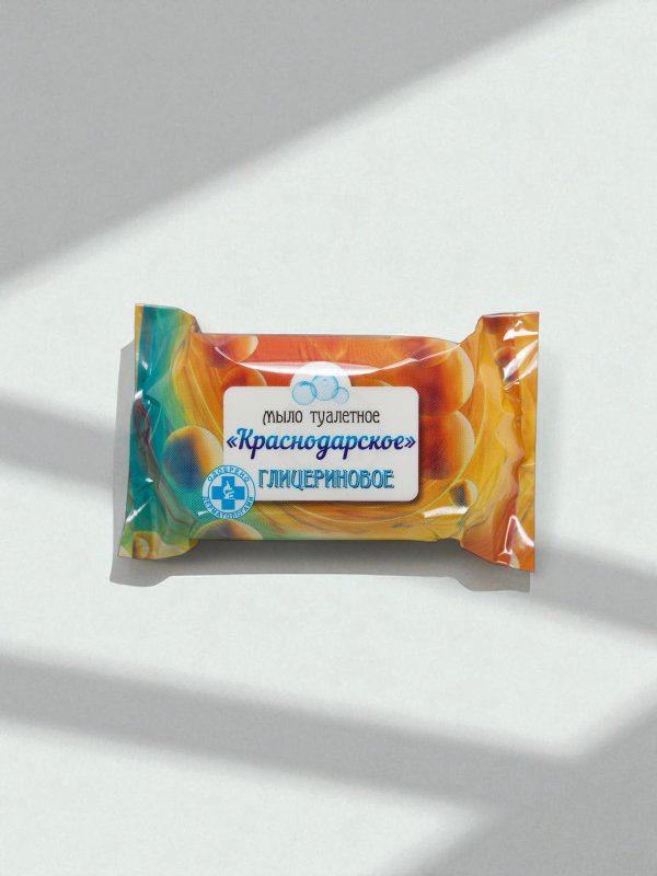 Мыло туалетное твердое «Краснодарское» «Глицериновое»