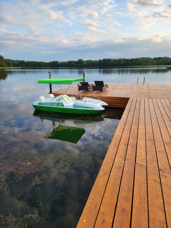 Водный велосипед Катамаран