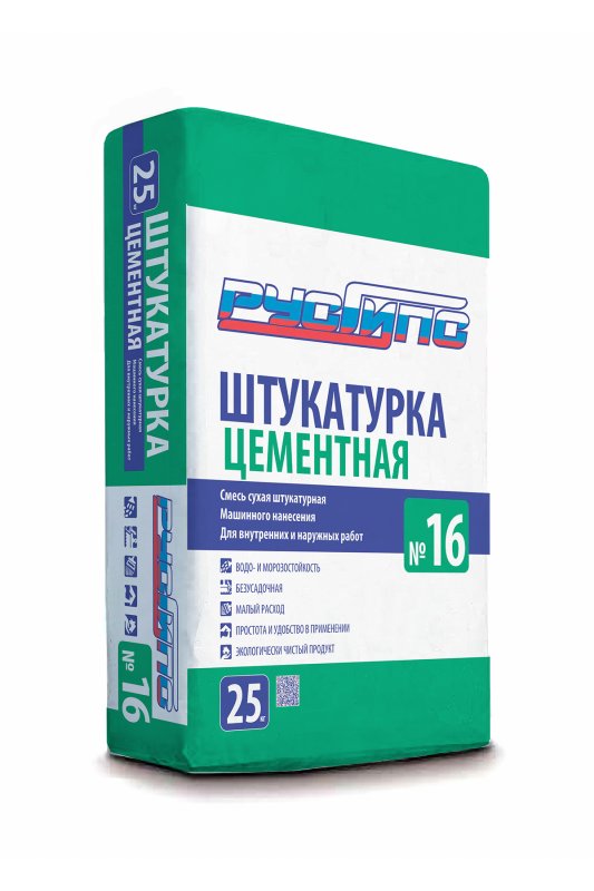 Смесь штукатурная цементная машинного нанесения №16