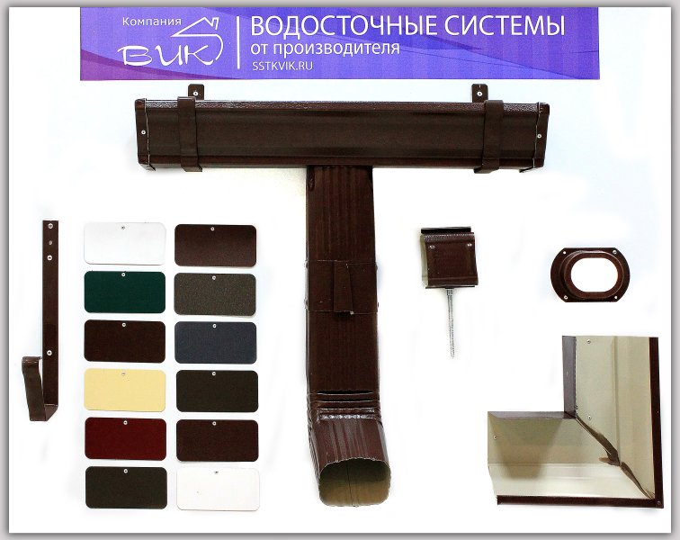ПРЯМОУГОЛЬНАЯ ВОДОСТОЧНАЯ СИСТЕМА