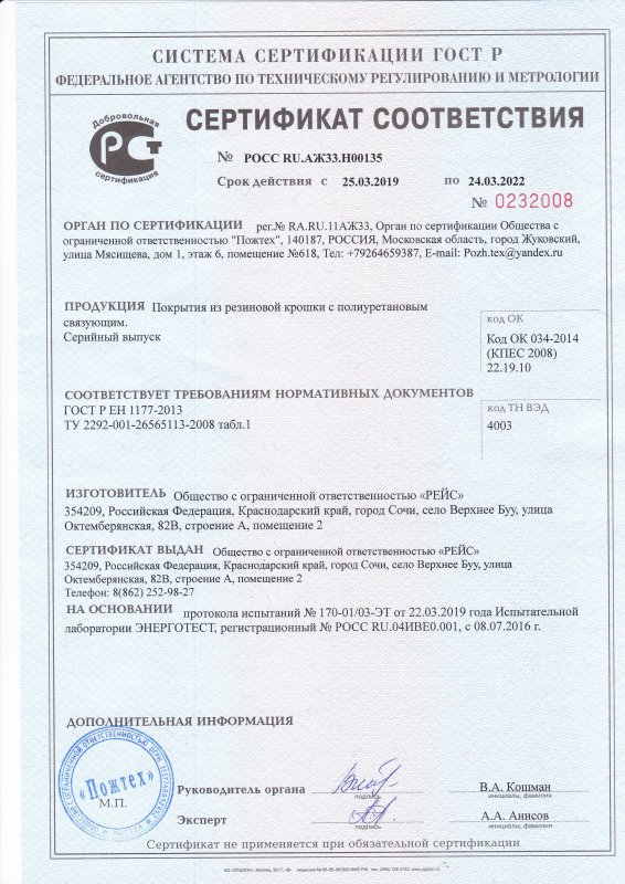 Резиновая плитка