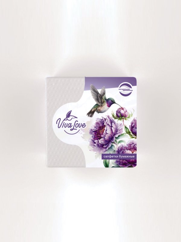 Салфетки бумажные, однослойные 70 листов. Серия 