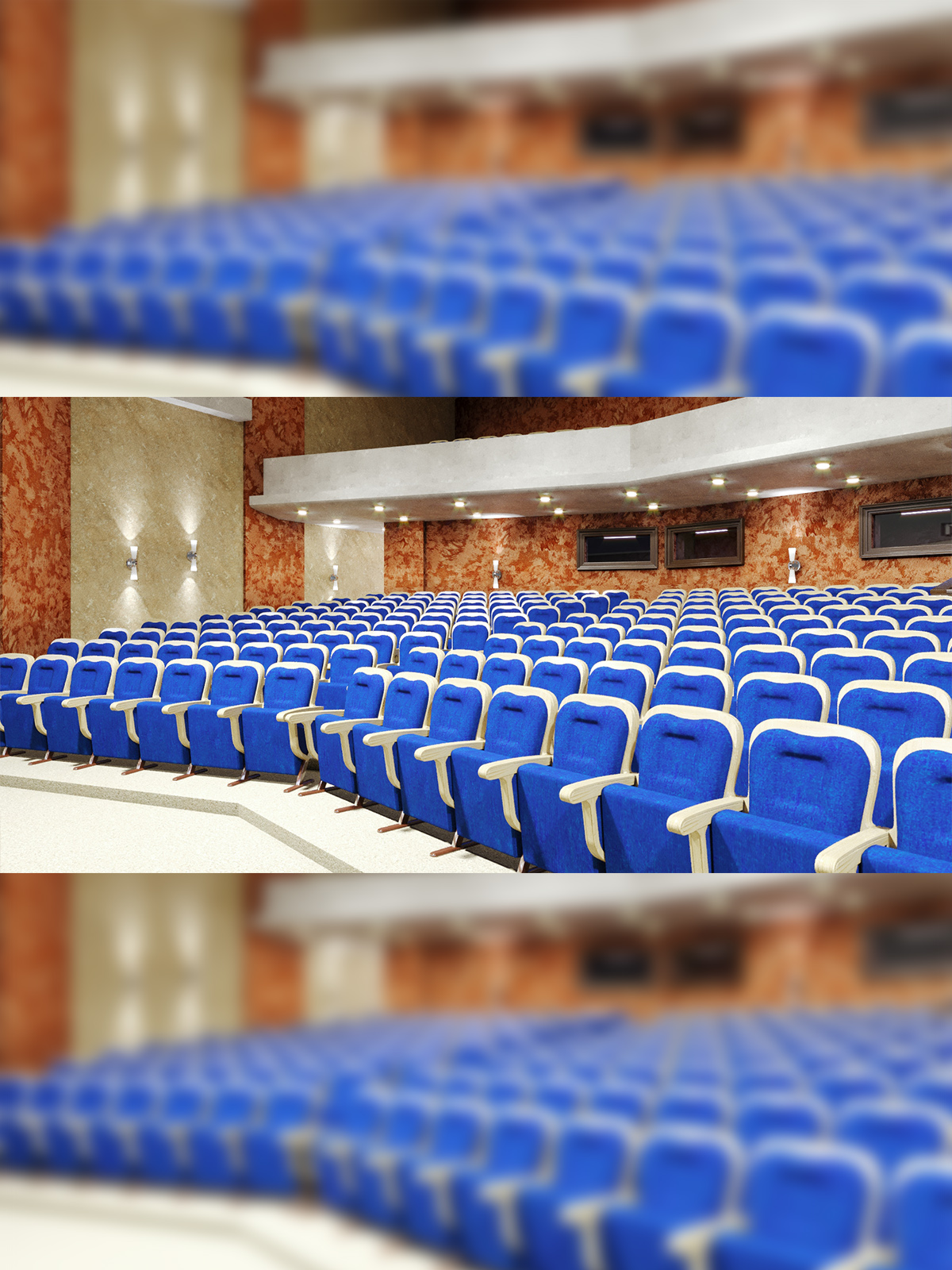 Кресла для актового зала, конференц залов, театров, кино-театров