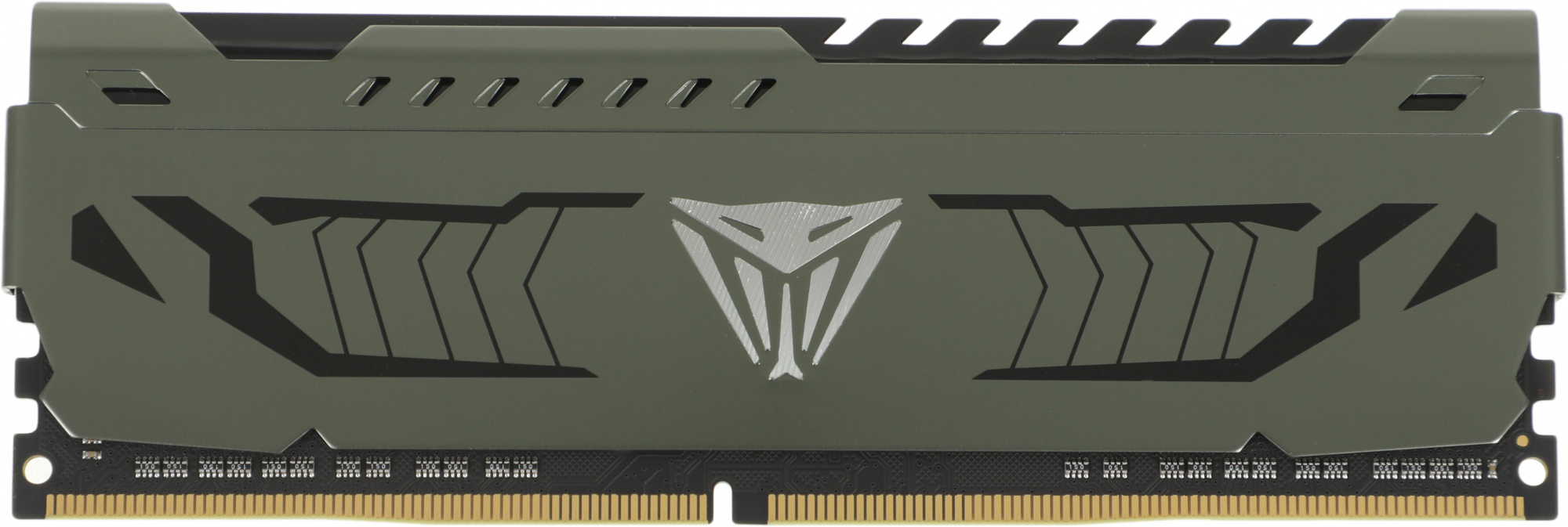 Оперативная память Patriot Viper Steel, DDR4, 16GB (1x16 GB), 3200 MHz, CL16, DIMM, радиатор, черный