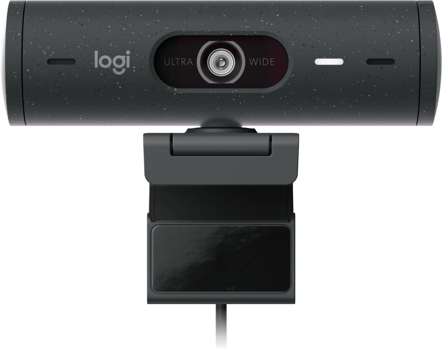 Веб-камера Logitech Brio 500 1920x1080, 30 кадр/с, USB Type-C, микрофон (2 шт, шумоподавление), автоматическая фокусировка, автоосвещение, универсальное крепление
