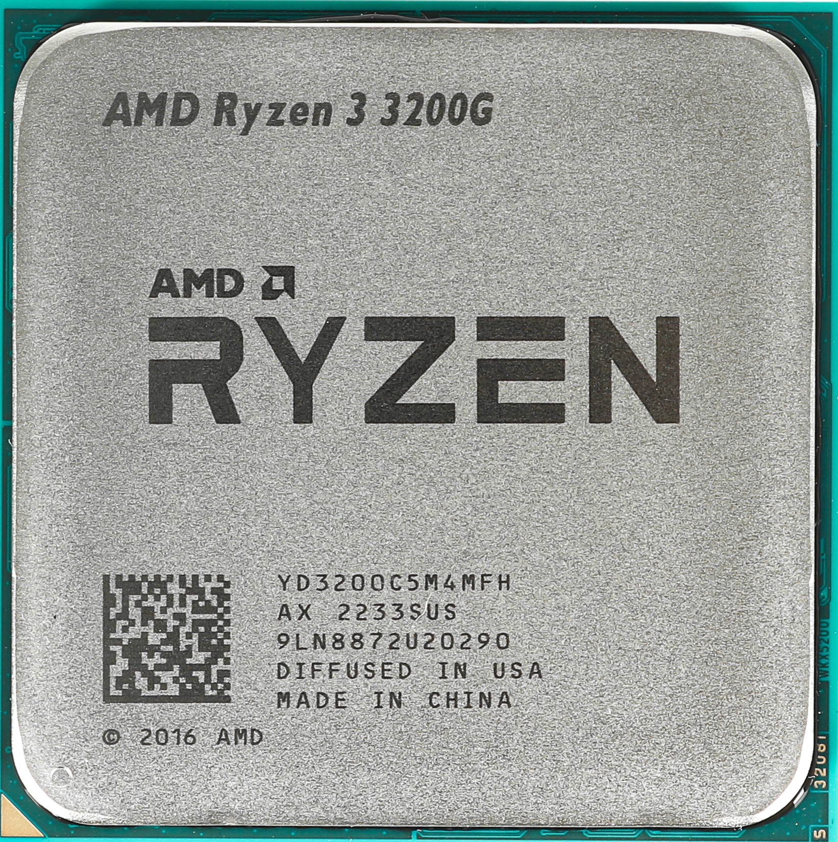 Процессор AMD Ryzen 3 3200G AM4 (YD3200C5M4MFH) (3.6GHz/Radeon Vega 8) OEM