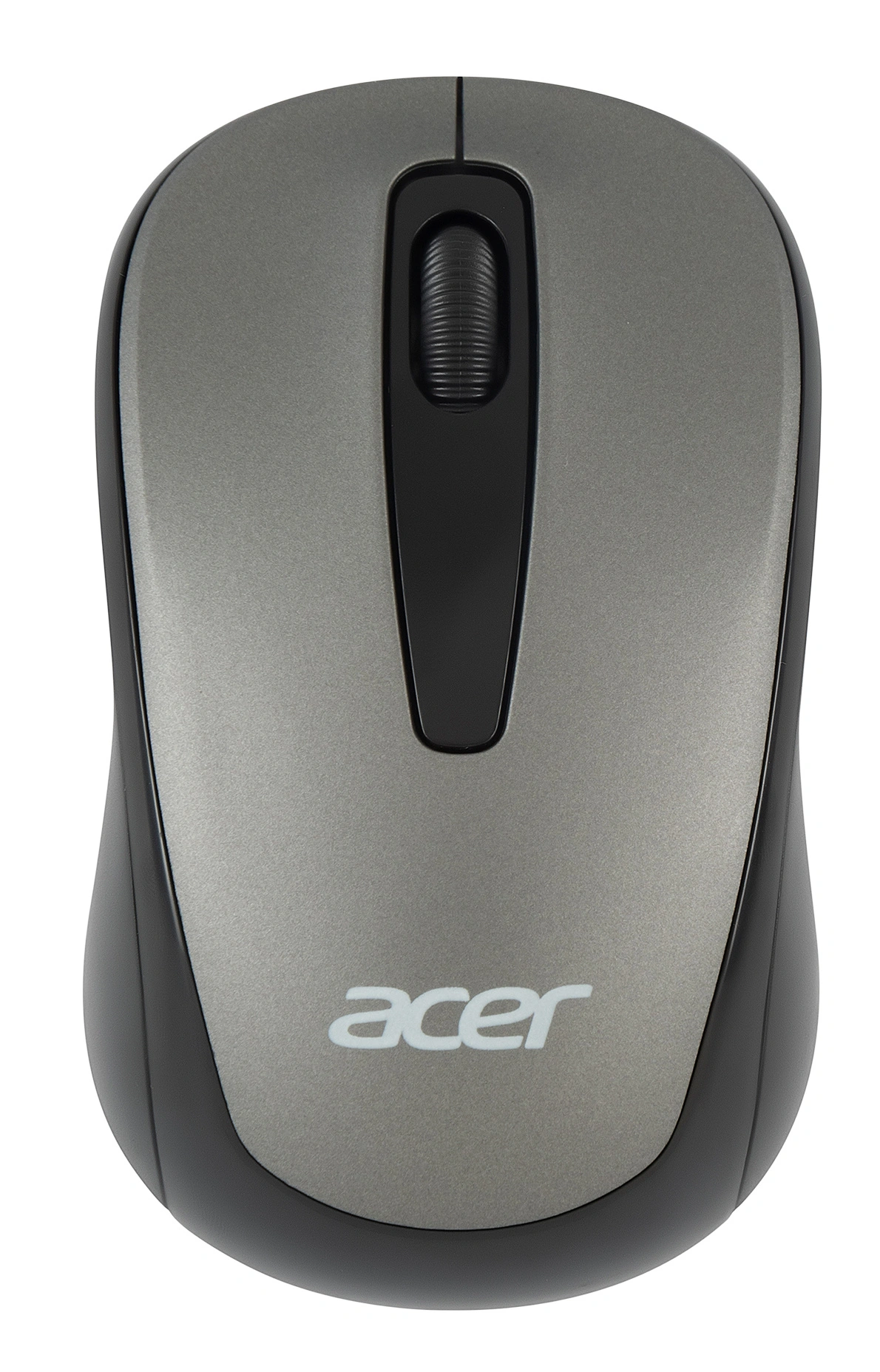 Мышь Acer OMR134 серый оптическая (1000dpi) беспроводная USB для ноутбука (3but)