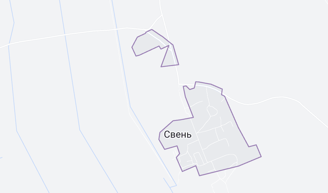 Посёлок Свень