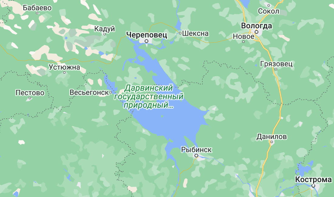 Рыбинское водохранилище