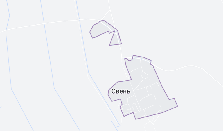 Посёлок Свень