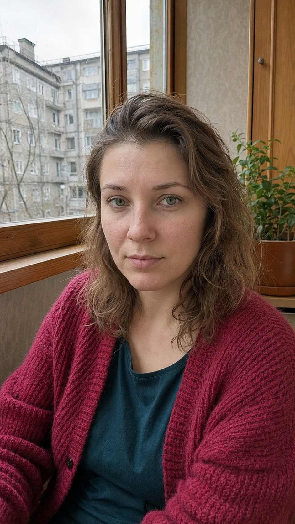 Женщина на черной лошади у океана